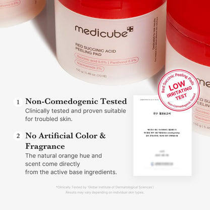 Medicube - Red Succinic Acid Peeling Pads